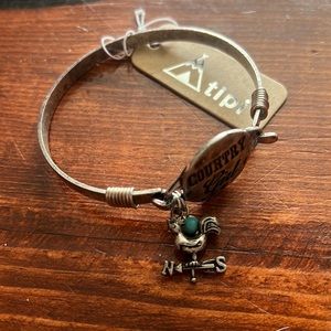 New bangle bracelet with tags